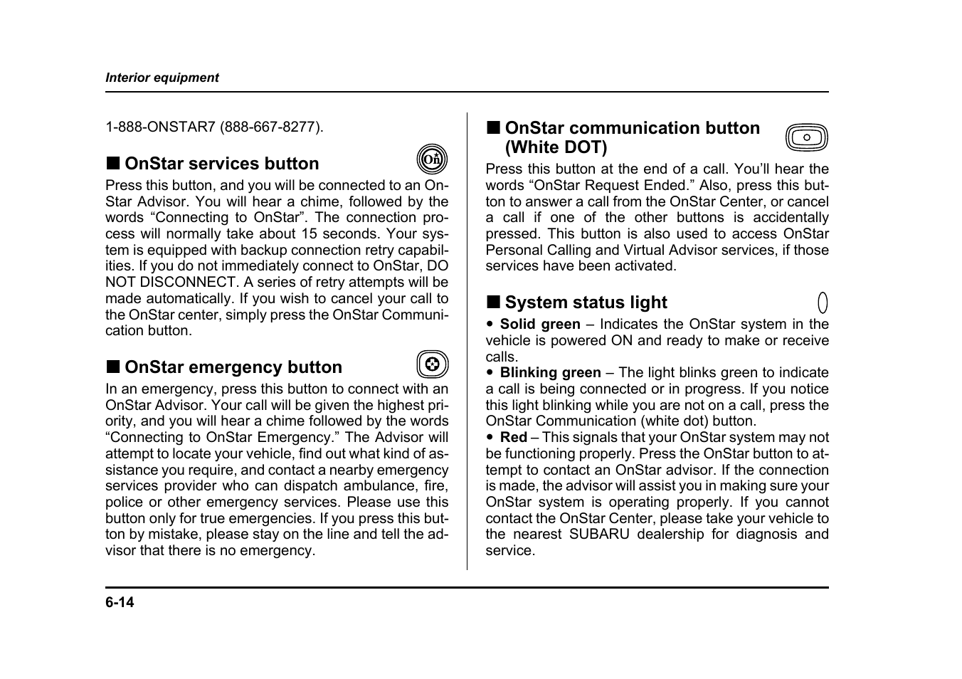 Subaru 2004 Legacy User Manual | Page 259 / 525