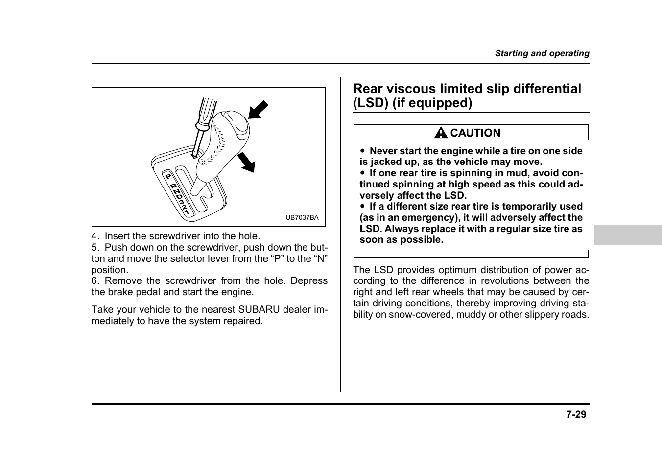 Subaru 2004 Legacy User Manual | Page 302 / 525