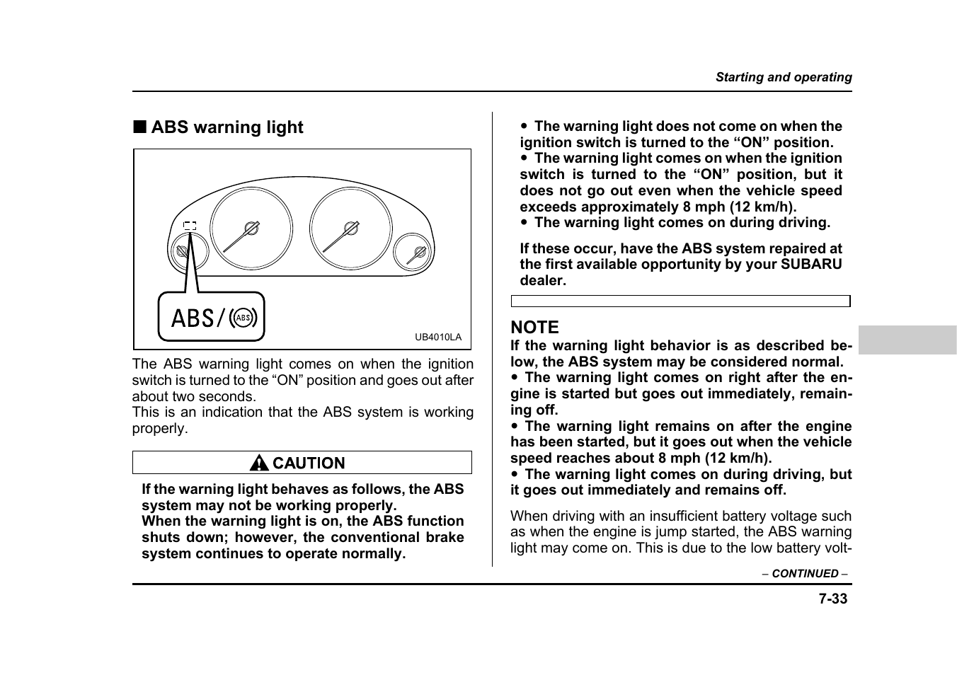 Subaru 2004 Legacy User Manual | Page 306 / 525