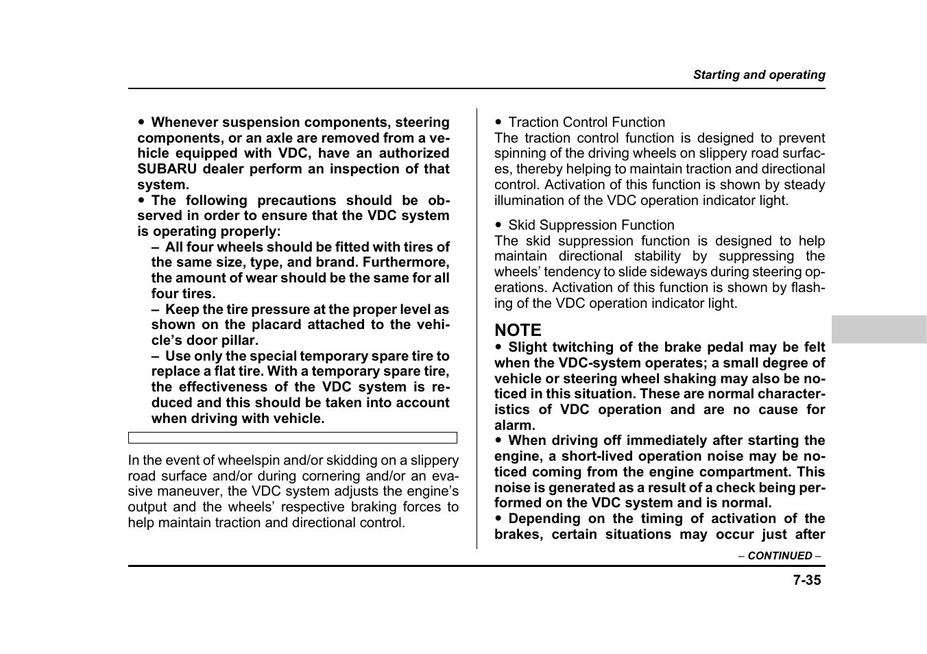 Subaru 2004 Legacy User Manual | Page 308 / 525