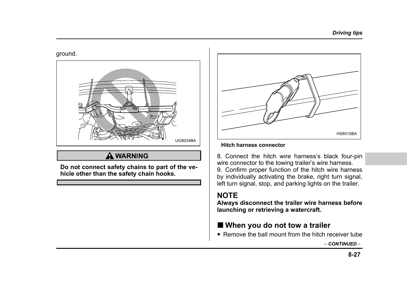 Subaru 2004 Legacy User Manual | Page 346 / 525