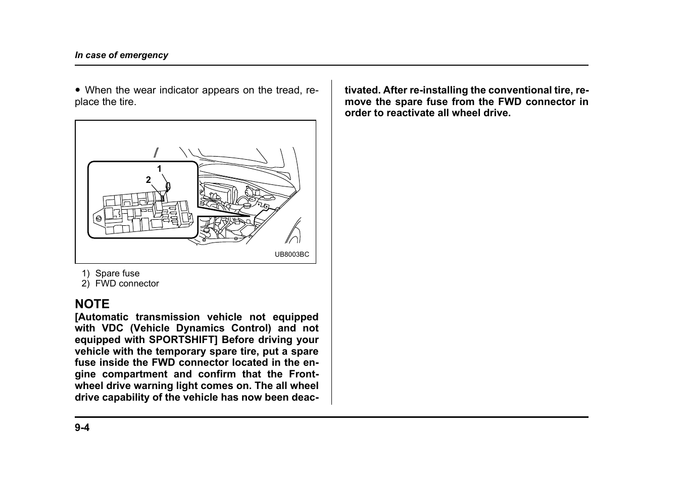 Subaru 2004 Legacy User Manual | Page 363 / 525