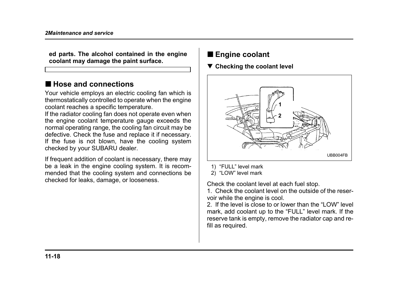 Subaru 2004 Legacy User Manual | Page 419 / 525
