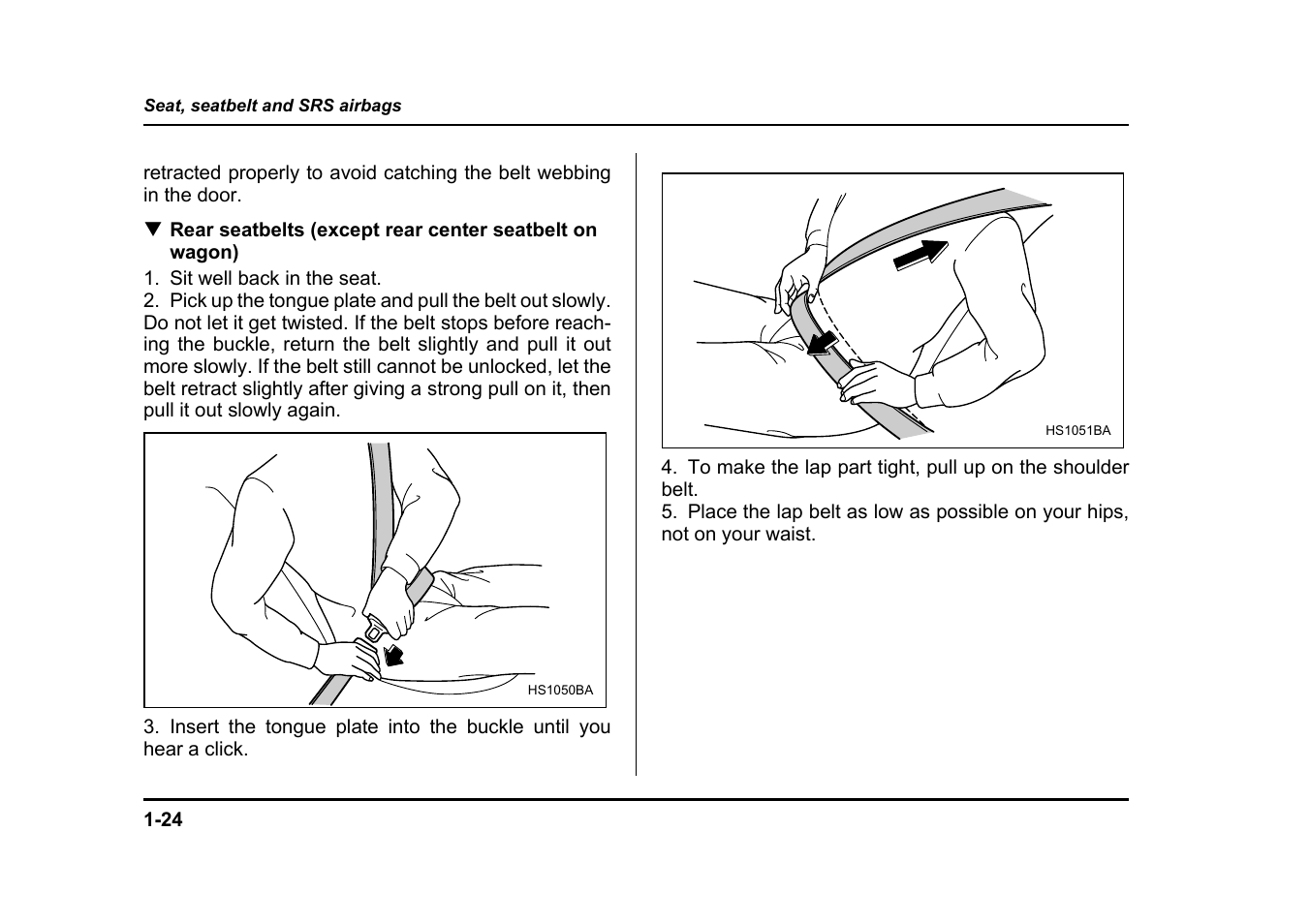 Subaru 2004 Legacy User Manual | Page 49 / 525