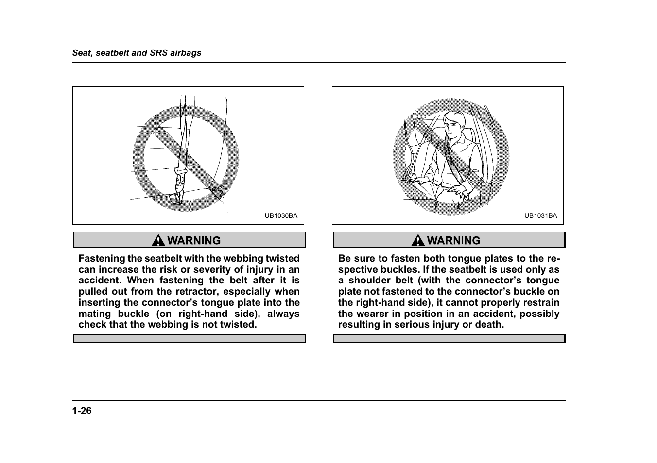 Subaru 2004 Legacy User Manual | Page 51 / 525