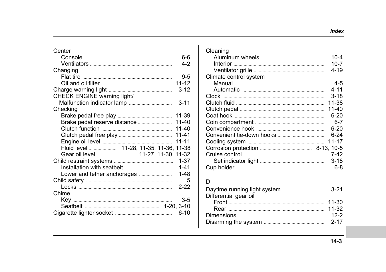 Subaru 2004 Legacy User Manual | Page 516 / 525