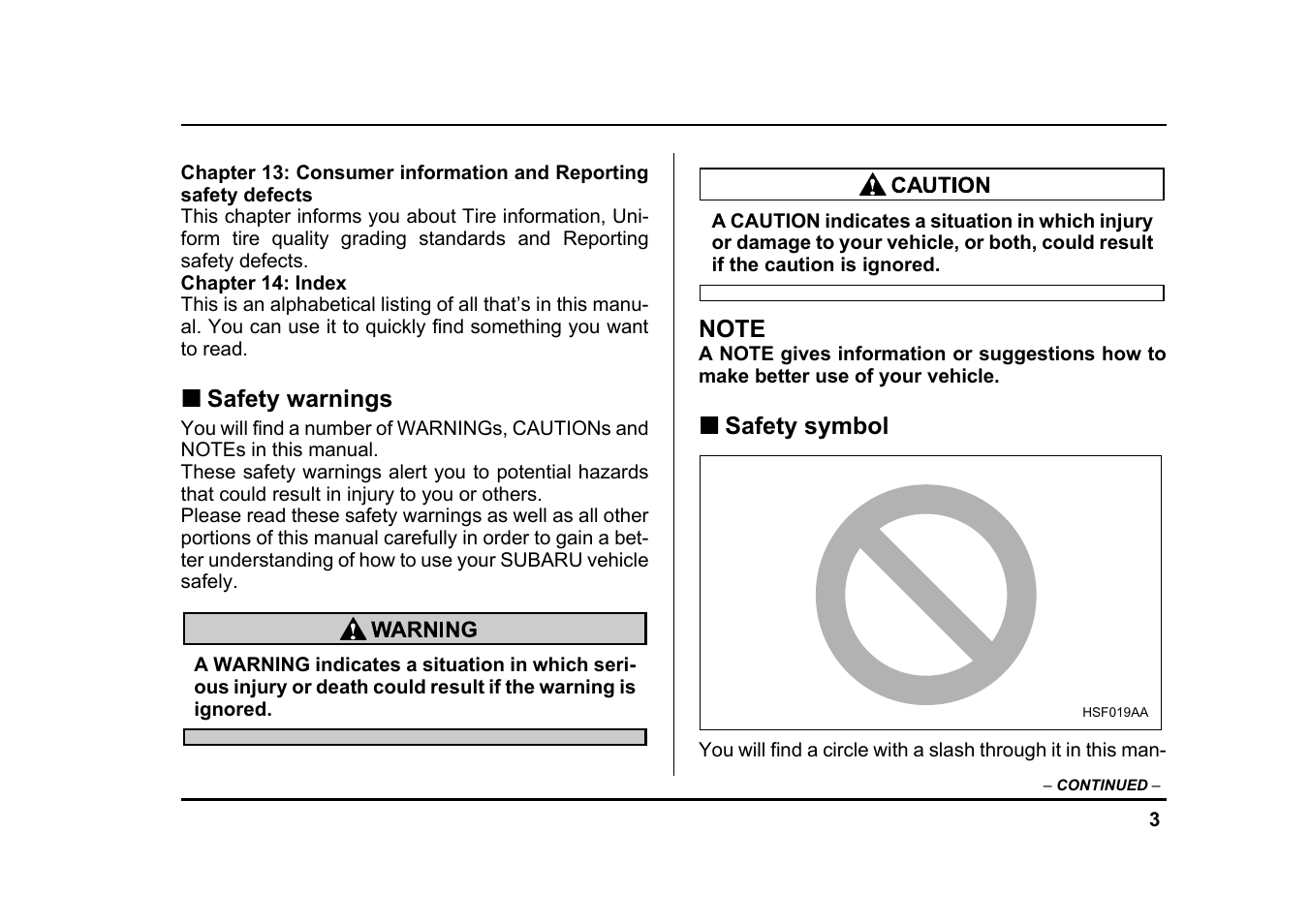 Subaru 2004 Legacy User Manual | Page 6 / 525