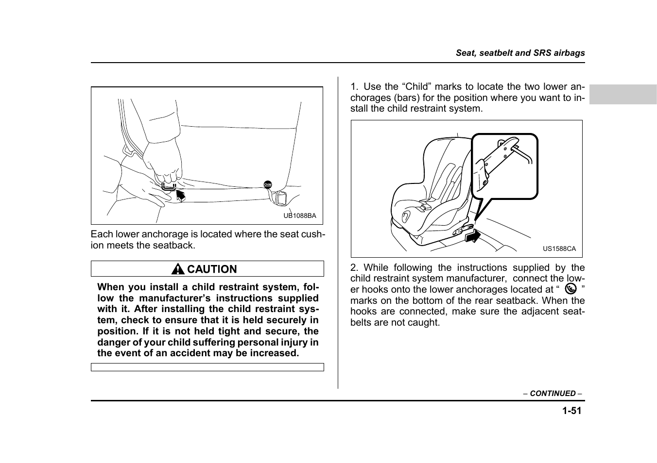 Subaru 2004 Legacy User Manual | Page 76 / 525