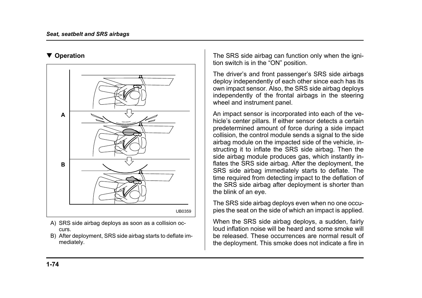 Subaru 2004 Legacy User Manual | Page 99 / 525