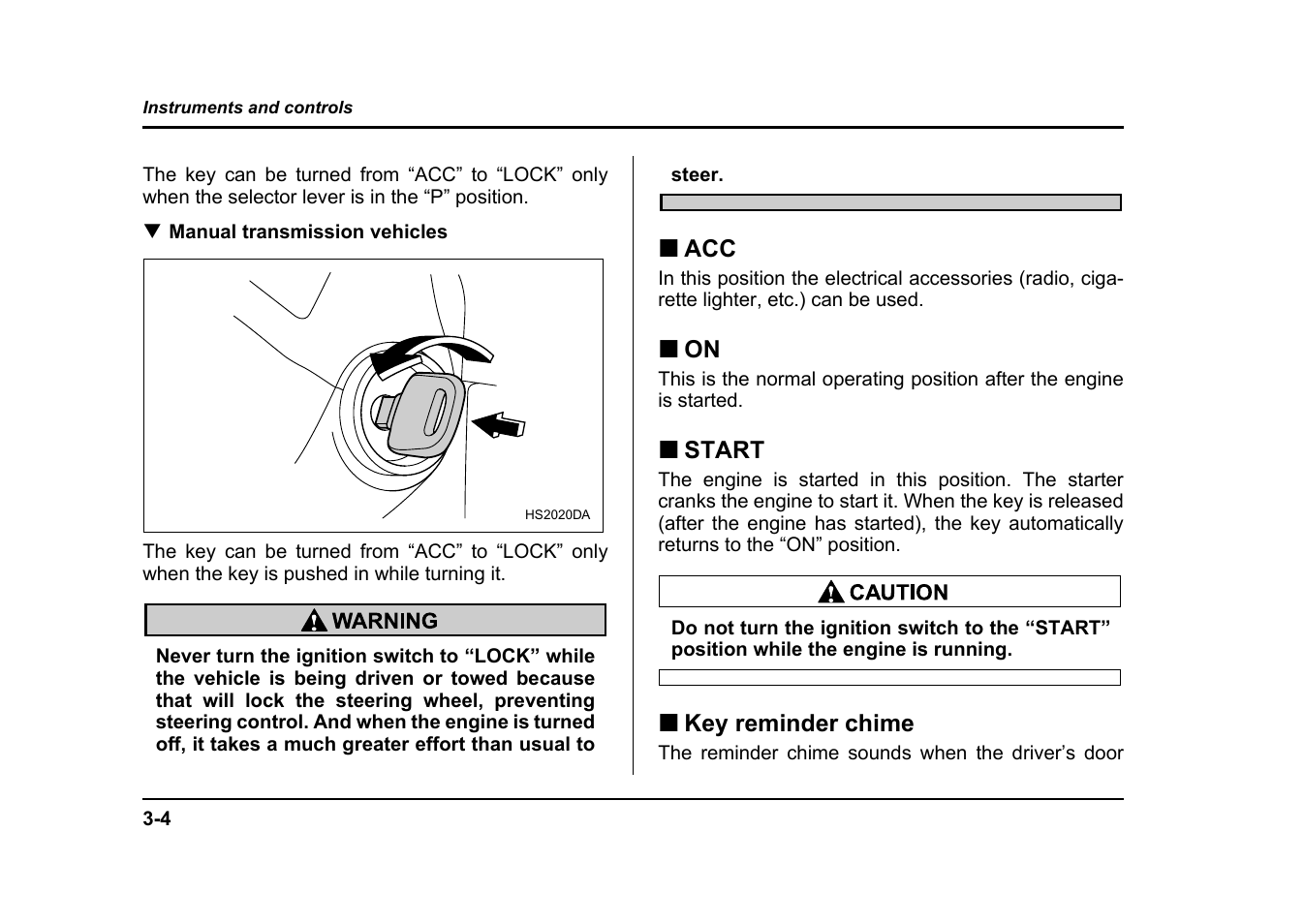 Subaru 2004 Impreza User Manual | Page 141 / 491