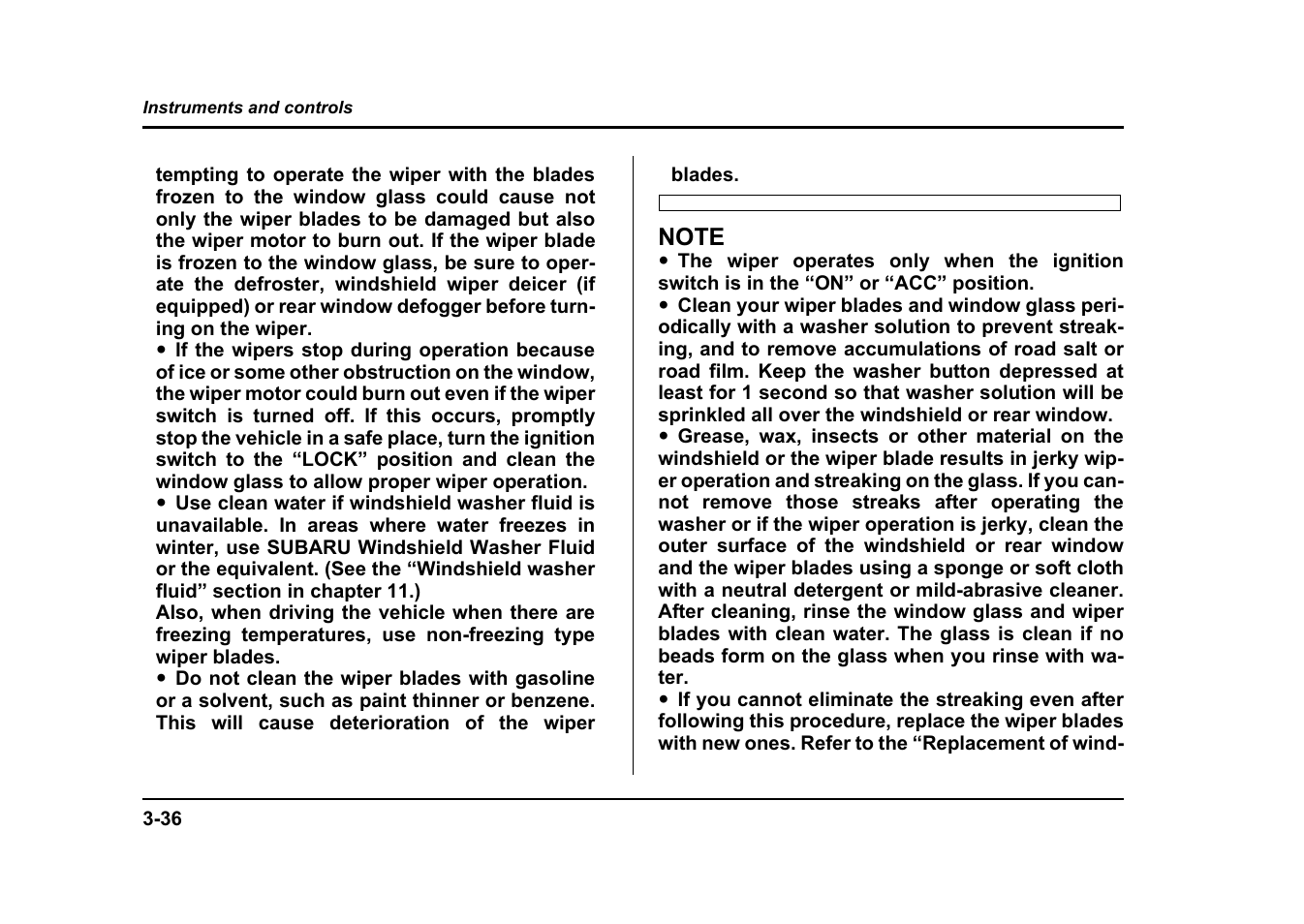 Subaru 2004 Impreza User Manual | Page 173 / 491