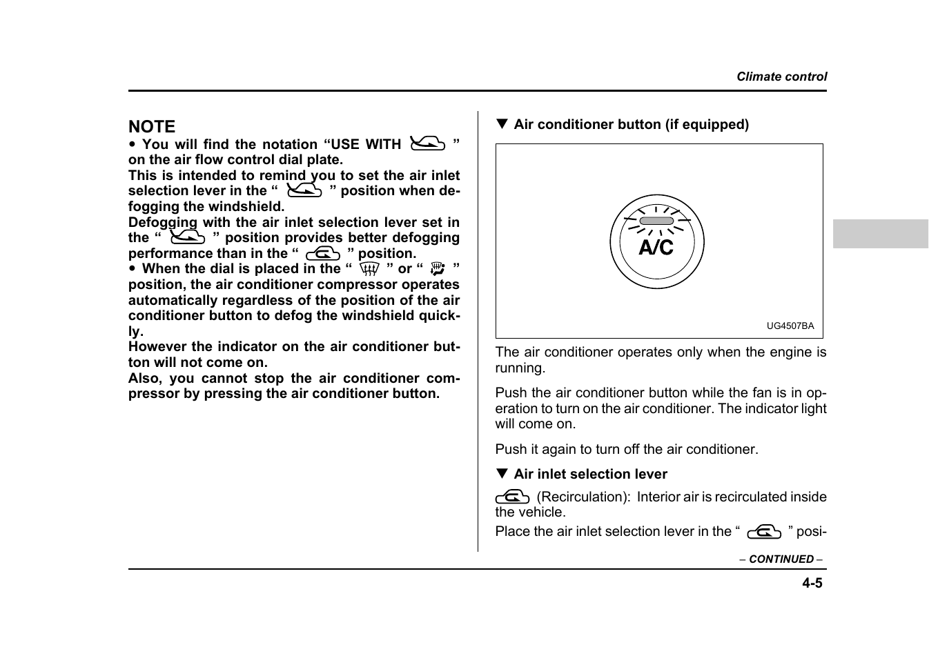 Subaru 2004 Impreza User Manual | Page 194 / 491