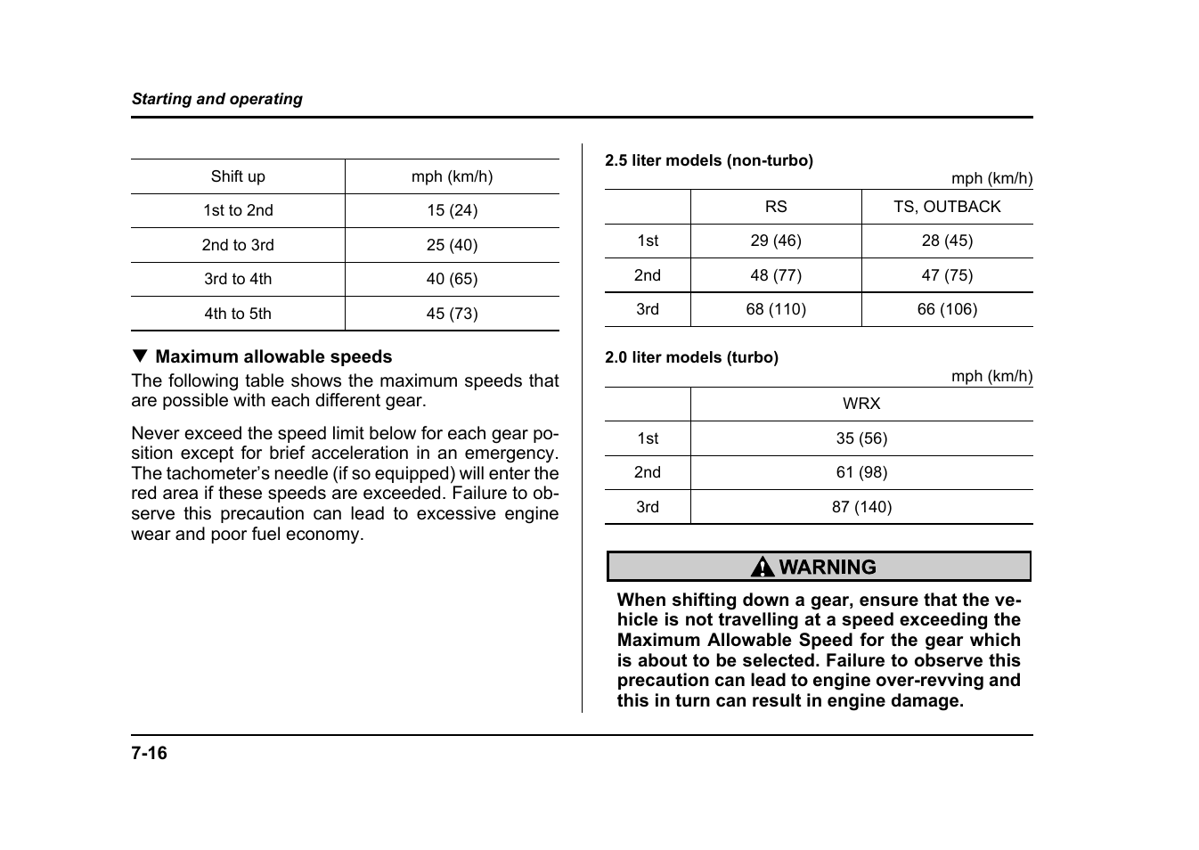 Subaru 2004 Impreza User Manual | Page 285 / 491