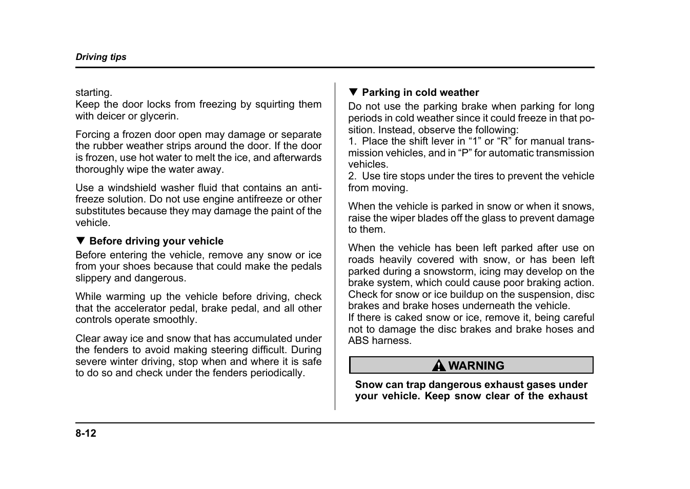 Subaru 2004 Impreza User Manual | Page 323 / 491