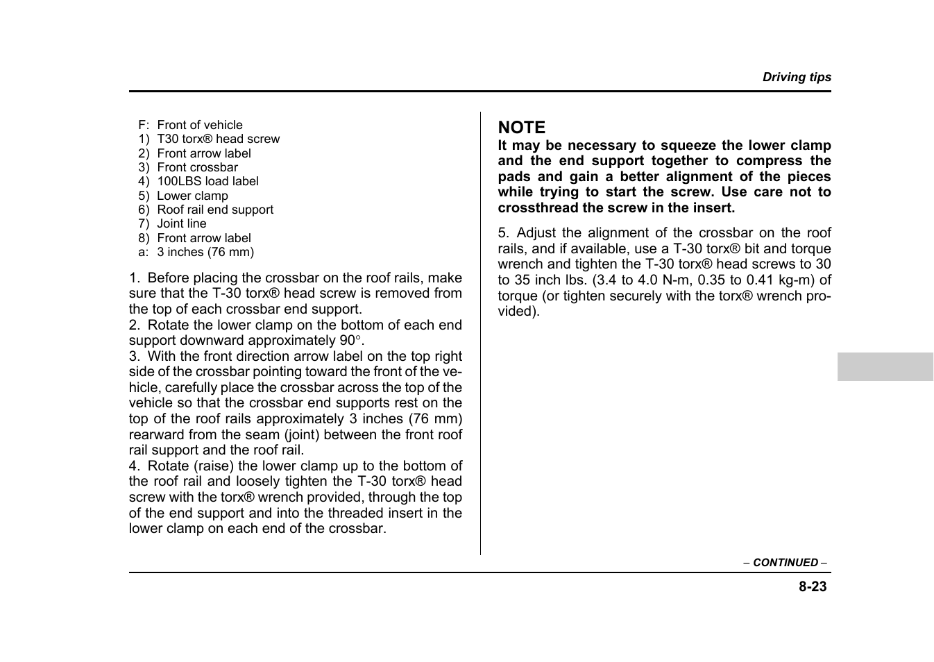 Subaru 2004 Impreza User Manual | Page 334 / 491