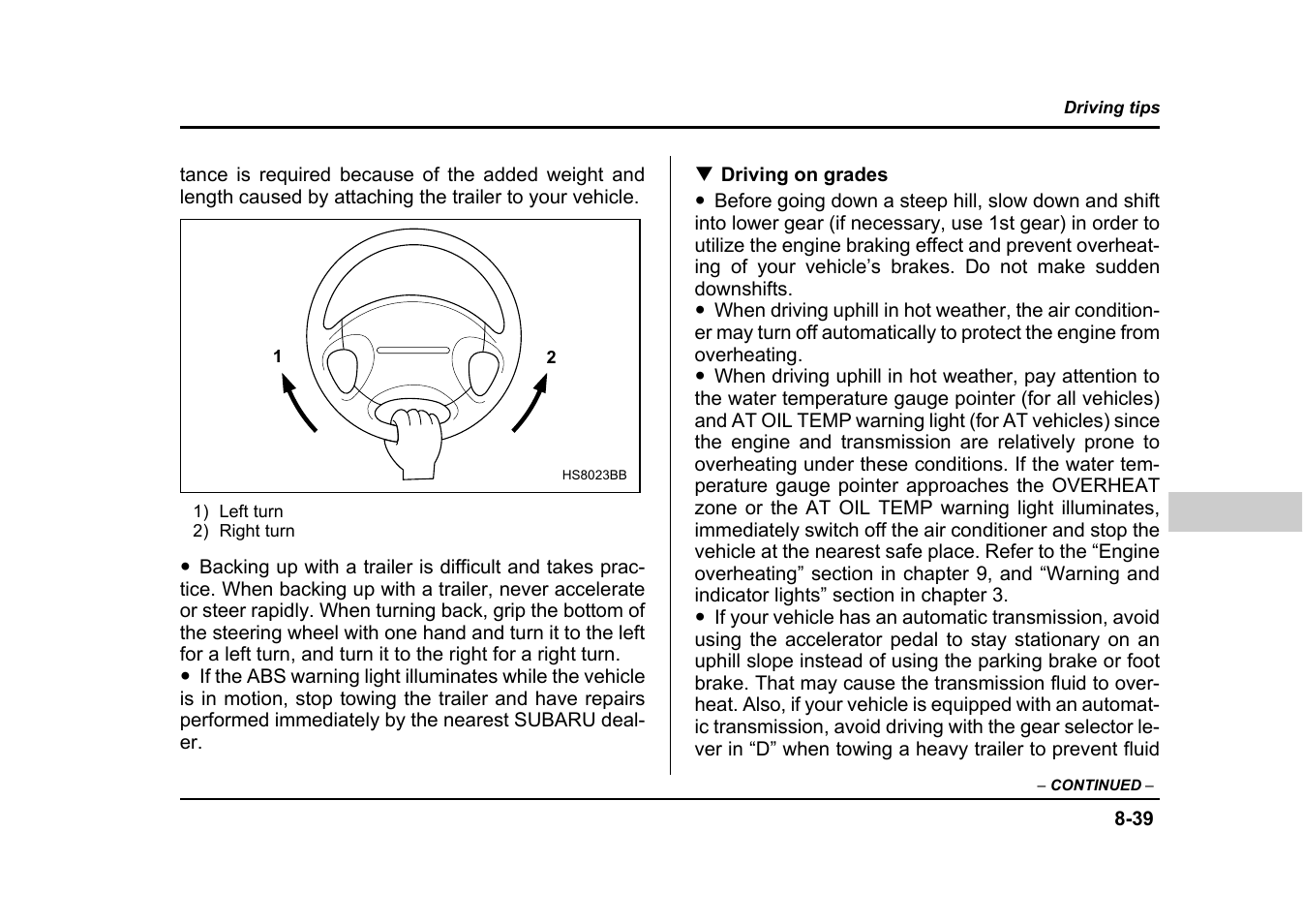 Subaru 2004 Impreza User Manual | Page 350 / 491