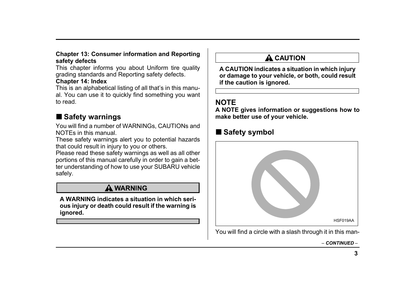 Subaru 2004 Impreza User Manual | Page 6 / 491