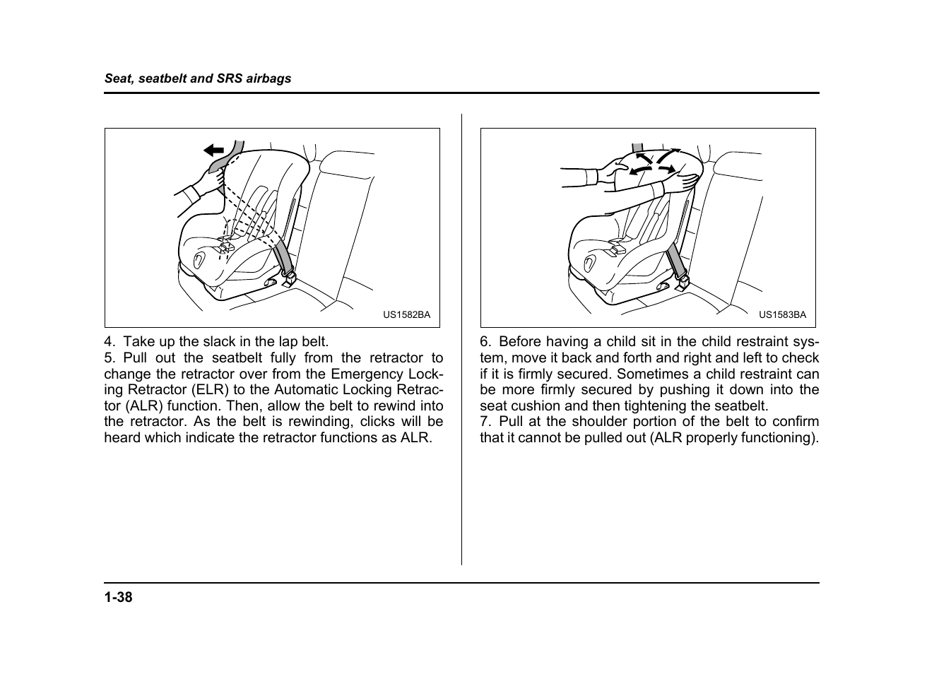 Subaru 2004 Impreza User Manual | Page 65 / 491