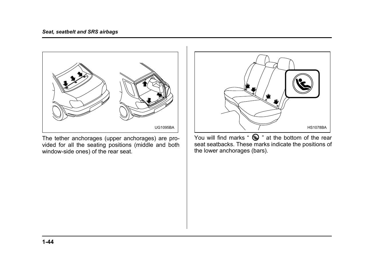 Subaru 2004 Impreza User Manual | Page 71 / 491