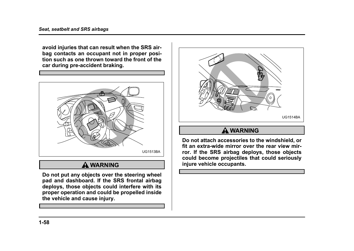 Subaru 2004 Impreza User Manual | Page 85 / 491