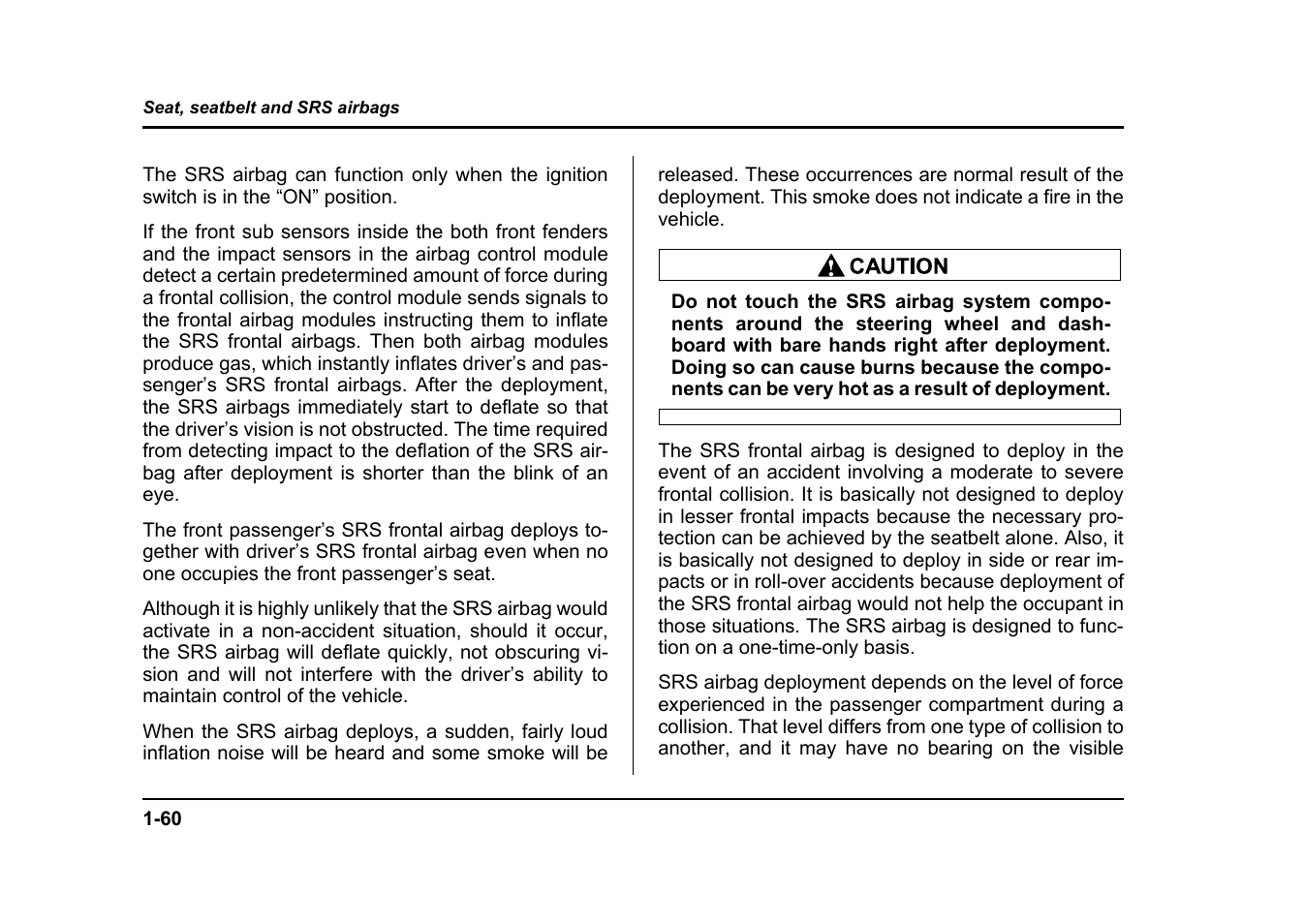 Subaru 2004 Impreza User Manual | Page 87 / 491