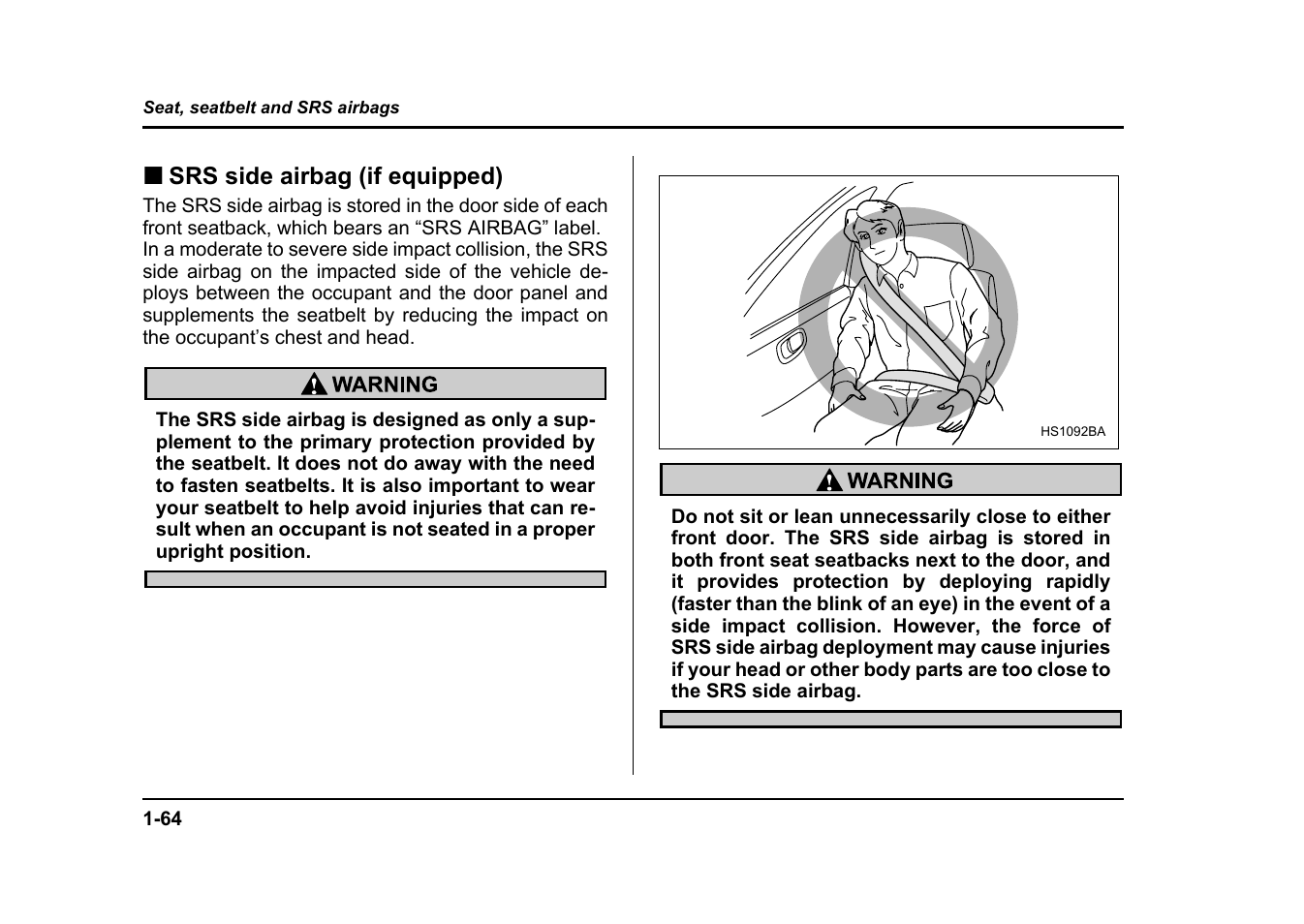 Subaru 2004 Impreza User Manual | Page 91 / 491