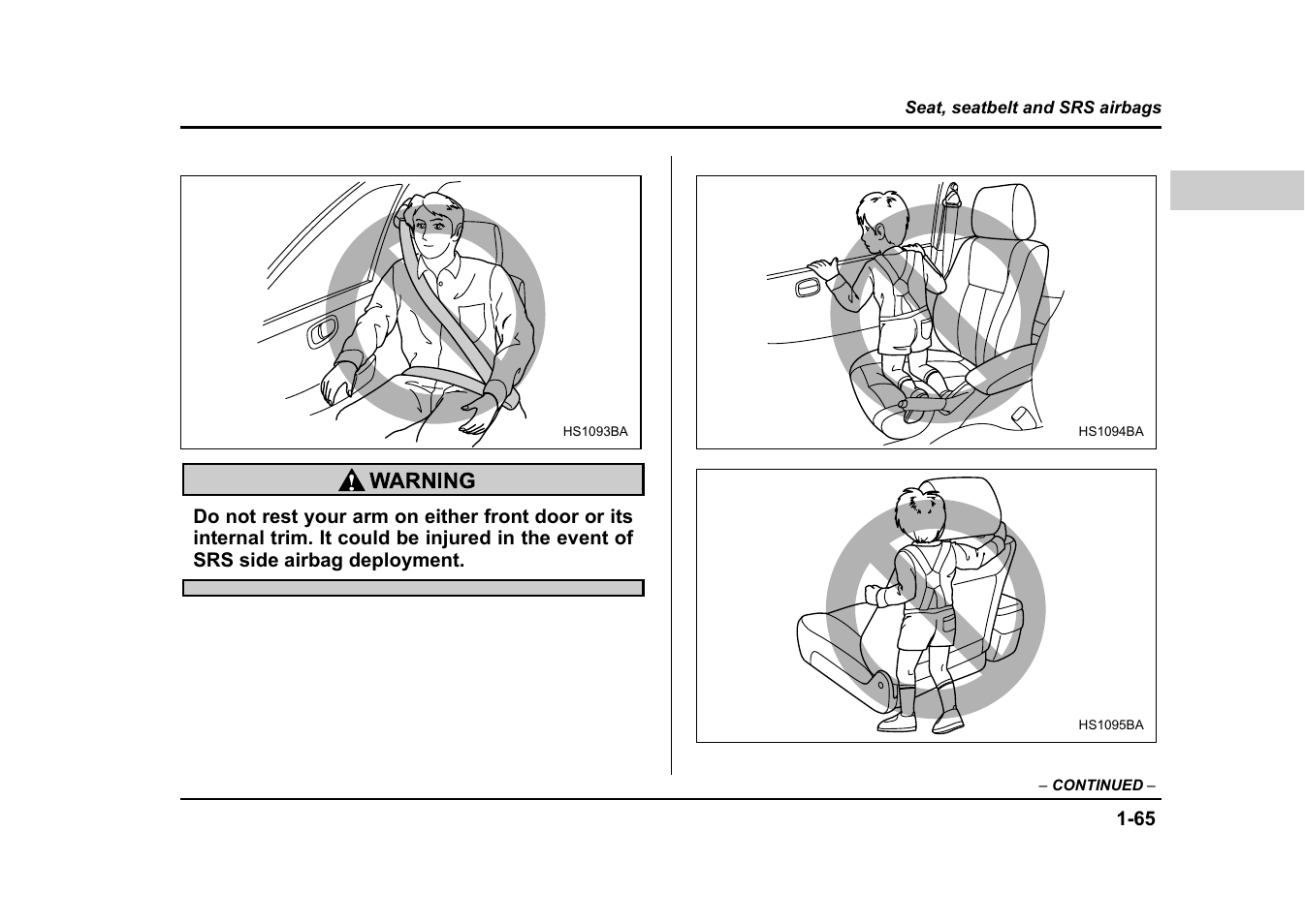 Subaru 2004 Impreza User Manual | Page 92 / 491