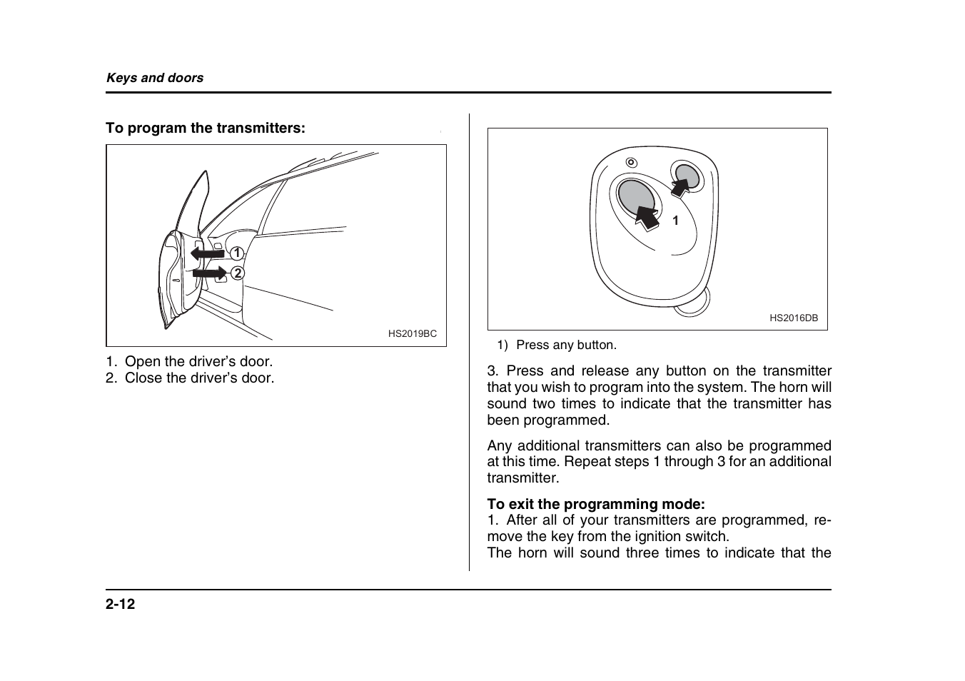 Subaru 2004 Forester X User Manual | Page 113 / 439