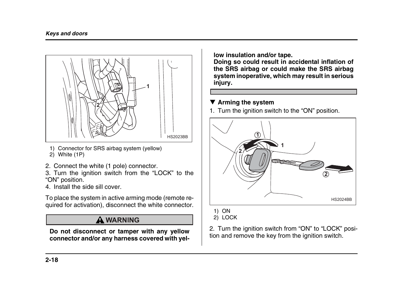 Subaru 2004 Forester X User Manual | Page 119 / 439