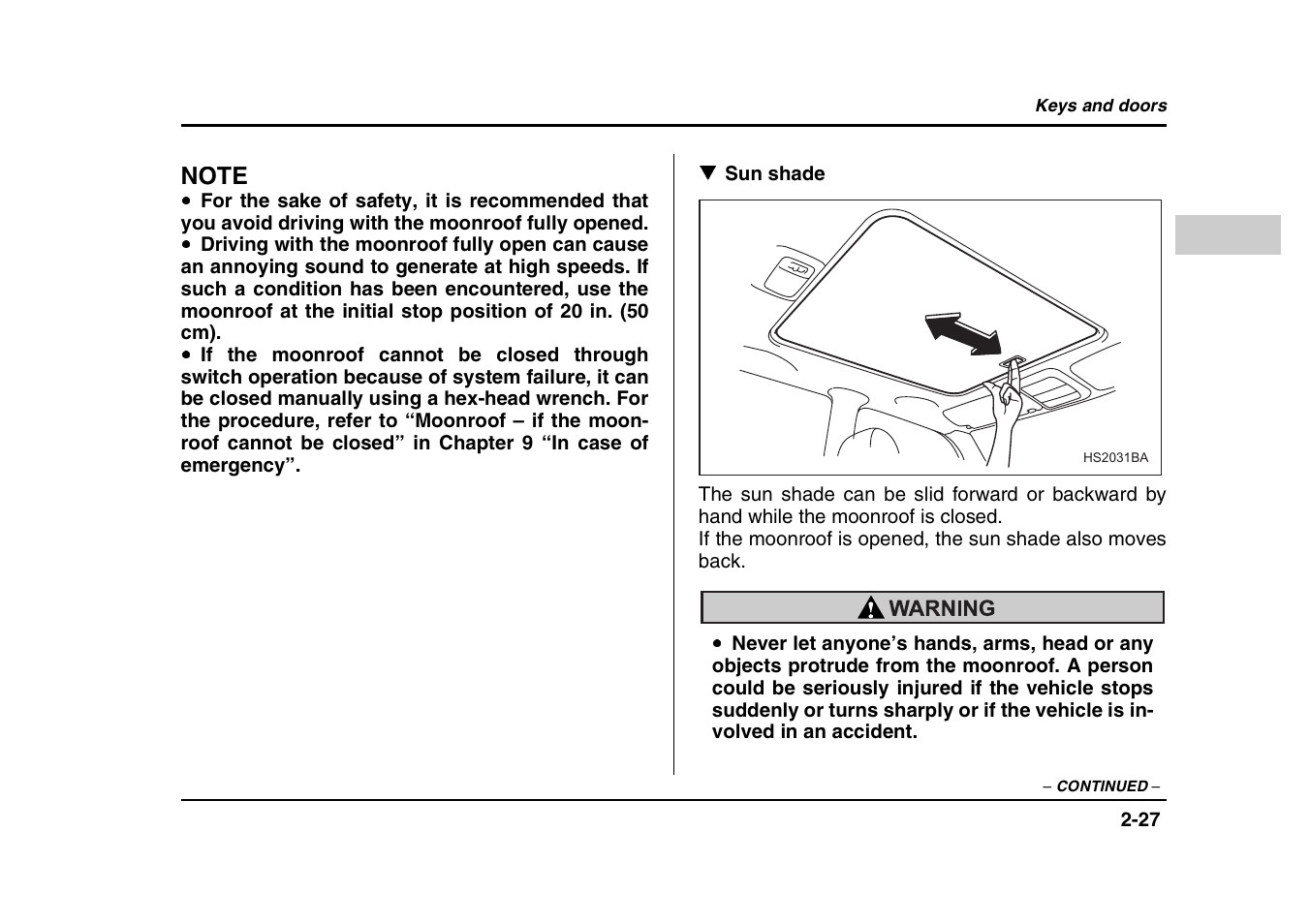 Subaru 2004 Forester X User Manual | Page 128 / 439