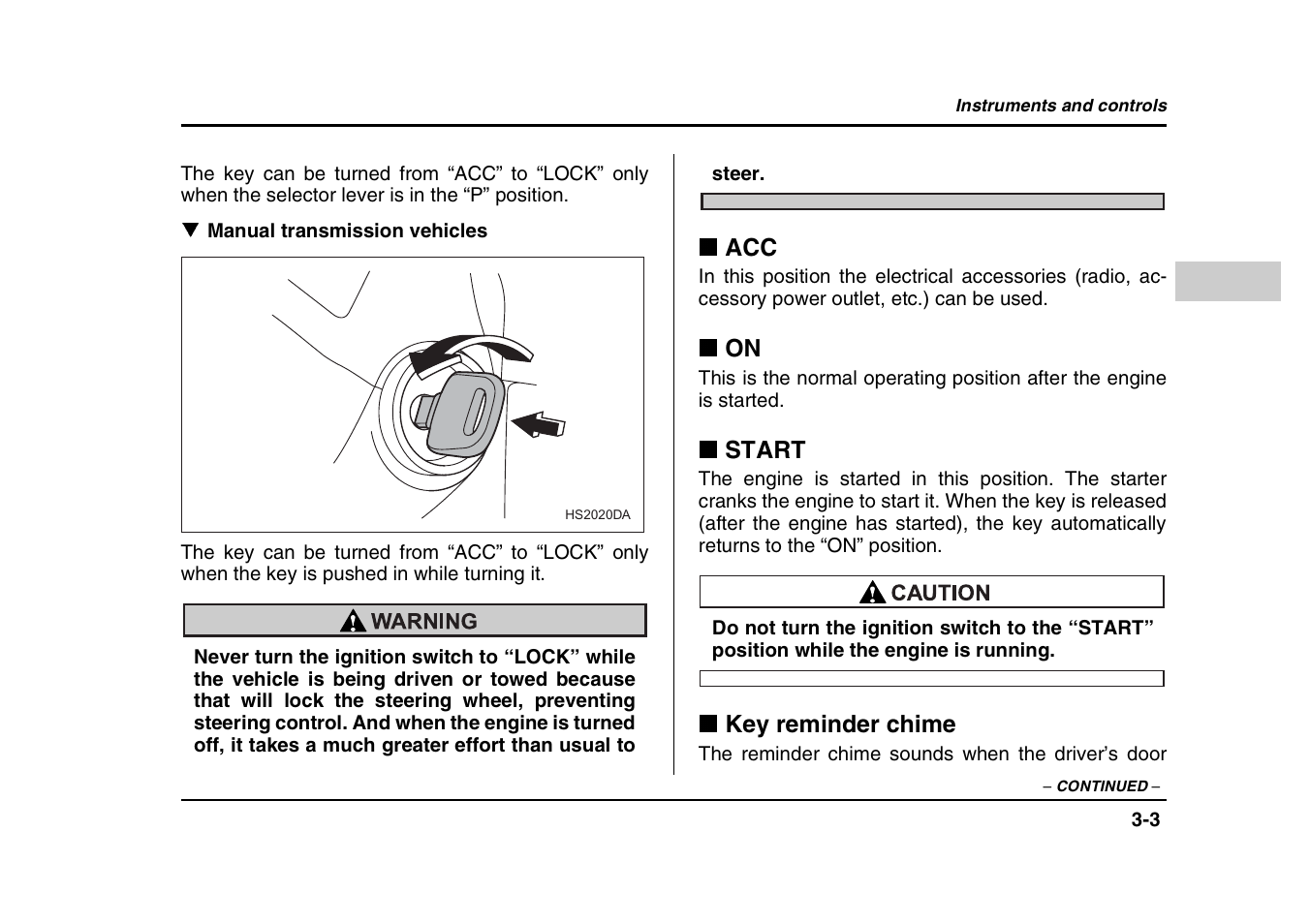 Subaru 2004 Forester X User Manual | Page 132 / 439