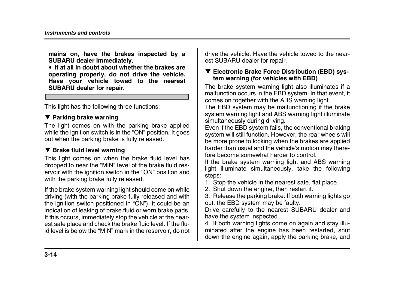 Subaru 2004 Forester X User Manual | Page 143 / 439