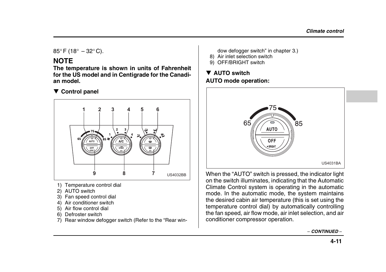 Subaru 2004 Forester X User Manual | Page 176 / 439