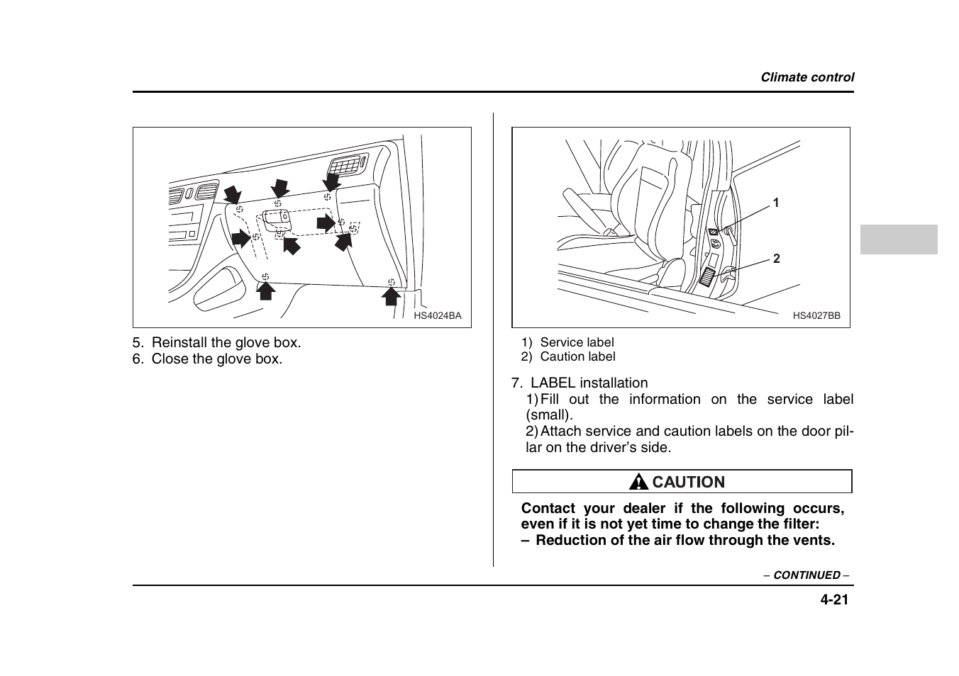 Subaru 2004 Forester X User Manual | Page 186 / 439