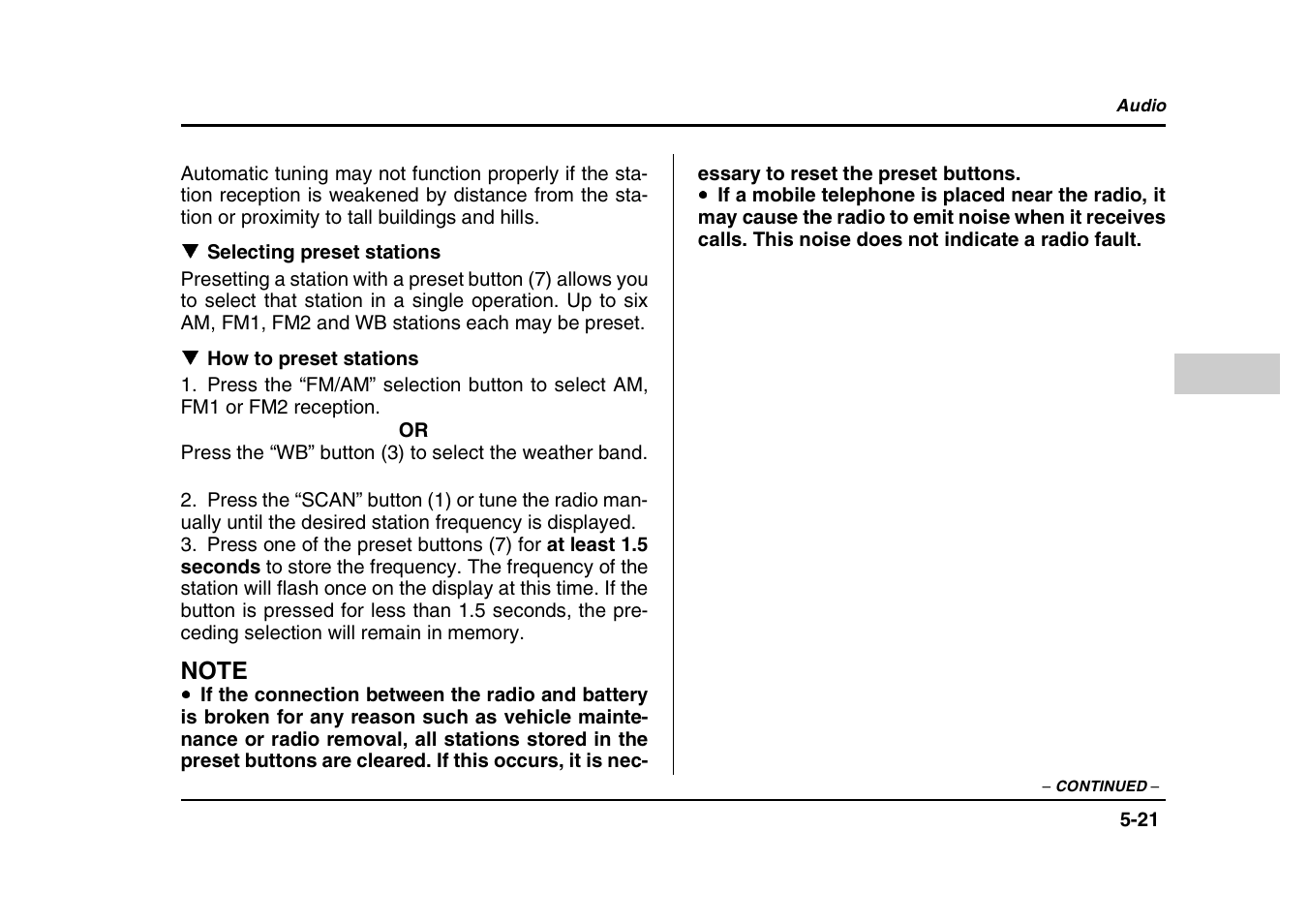 Subaru 2004 Forester X User Manual | Page 208 / 439
