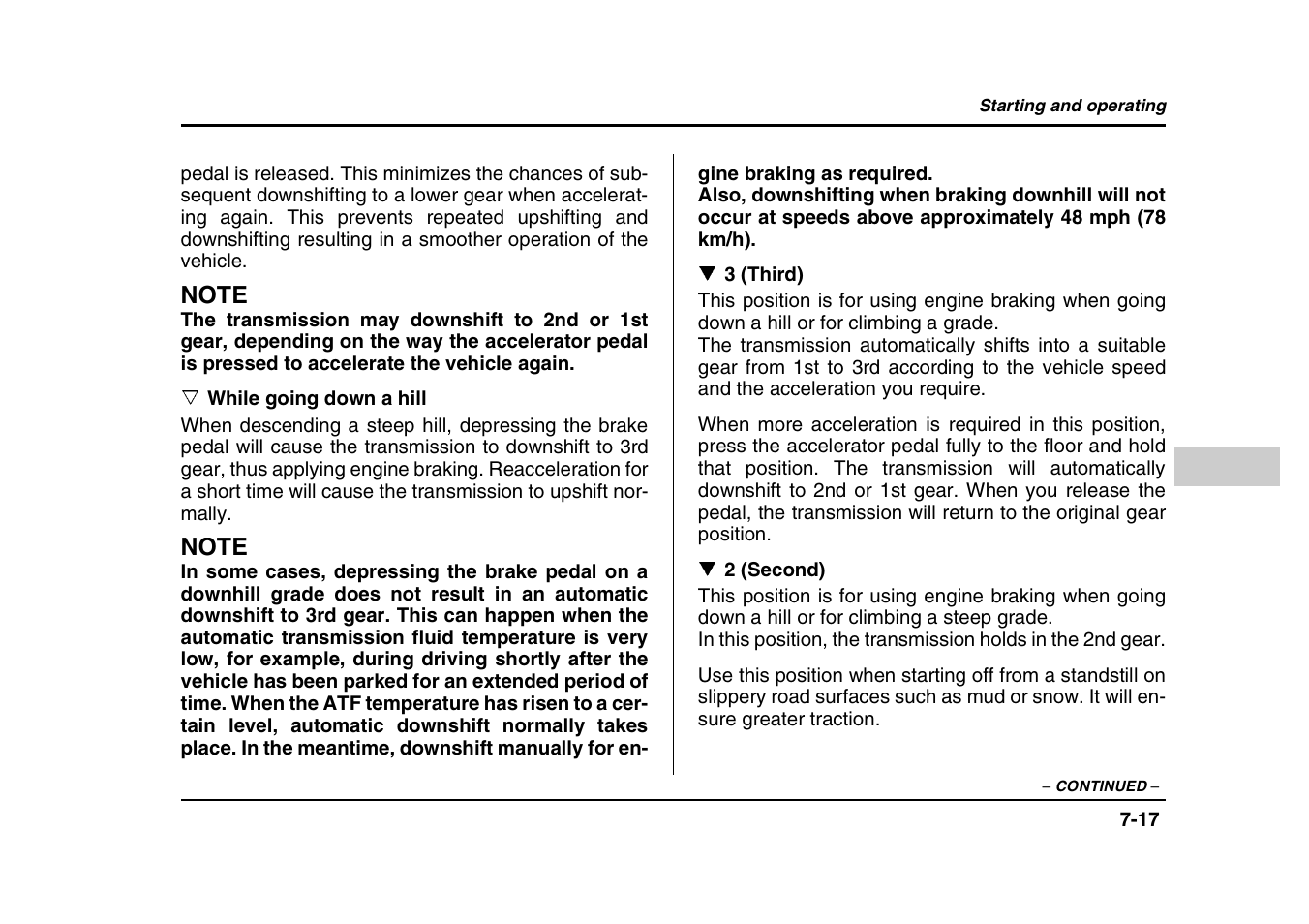 Subaru 2004 Forester X User Manual | Page 258 / 439