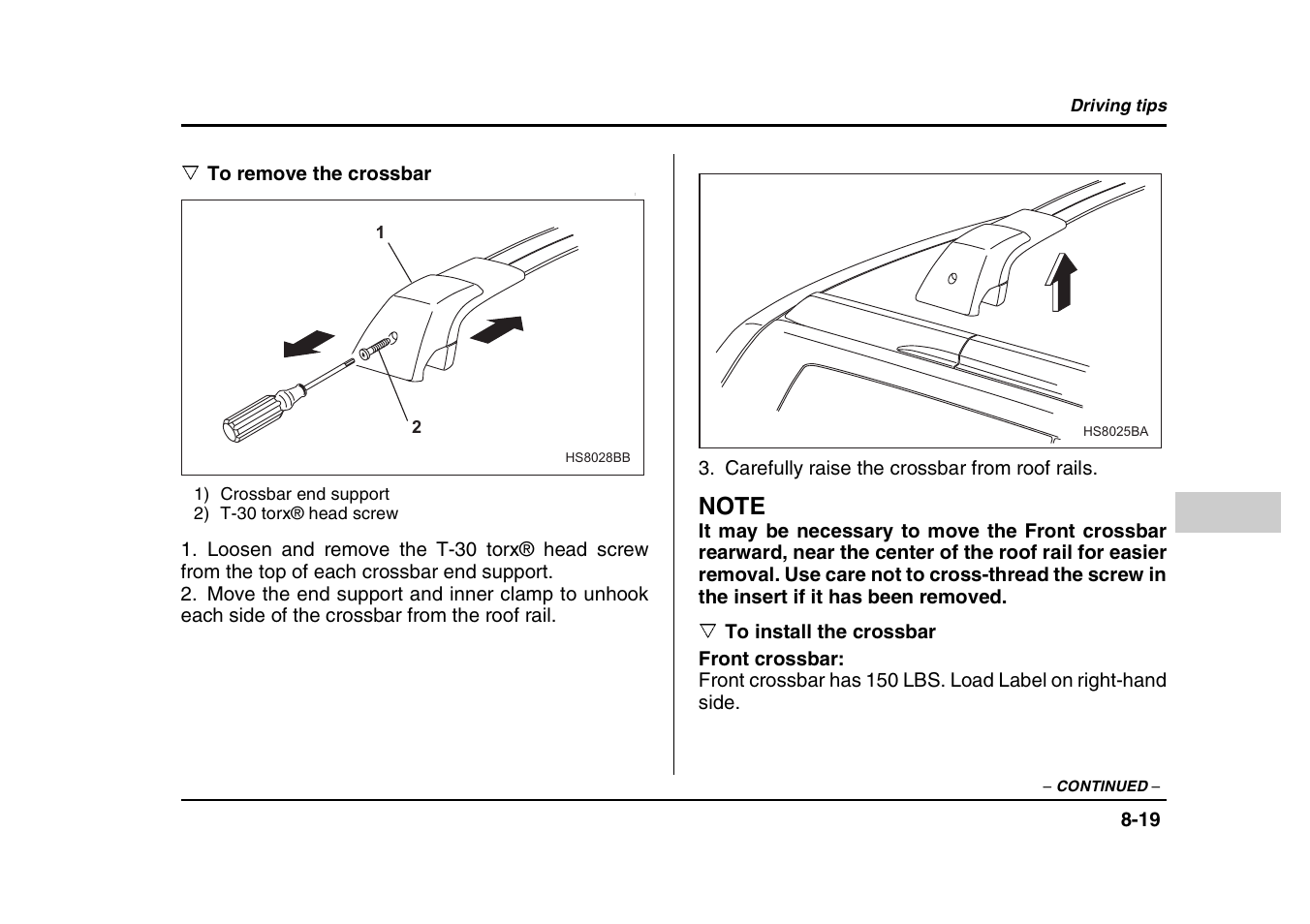 Subaru 2004 Forester X User Manual | Page 298 / 439