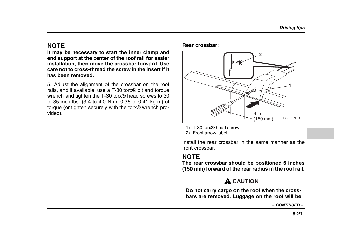 Subaru 2004 Forester X User Manual | Page 300 / 439