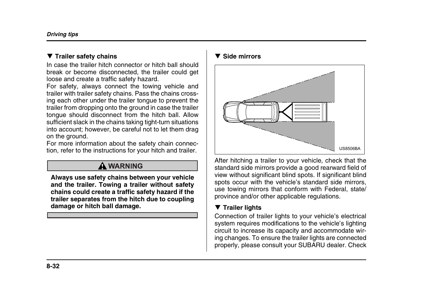 Subaru 2004 Forester X User Manual | Page 311 / 439