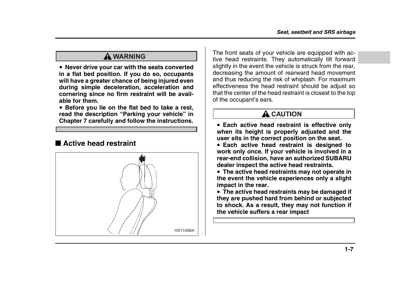 Subaru 2004 Forester X User Manual | Page 34 / 439