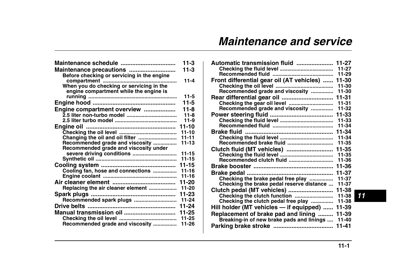 Msa5m0403a_17, Maintenance and service | Subaru 2004 Forester X User Manual | Page 344 / 439