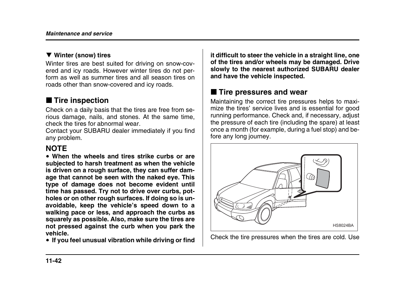 Subaru 2004 Forester X User Manual | Page 385 / 439