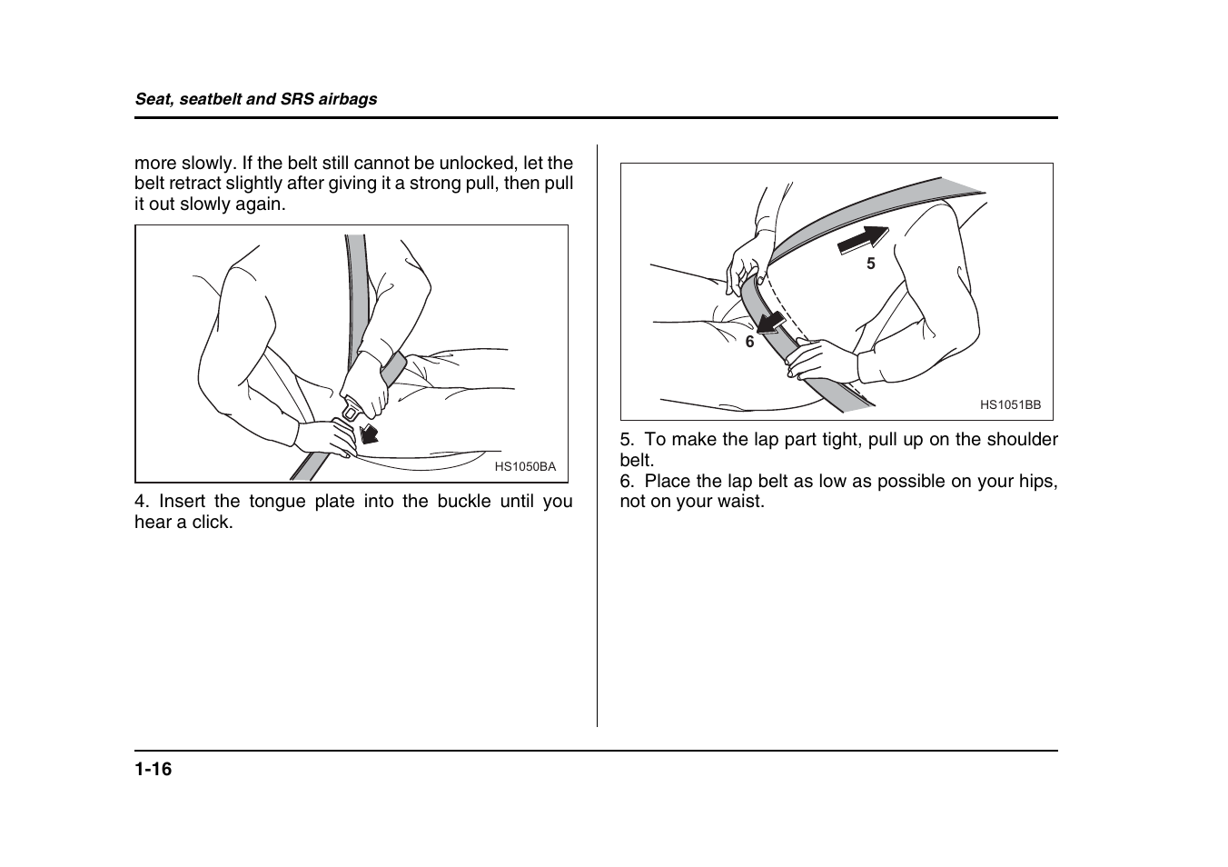 Subaru 2004 Forester X User Manual | Page 43 / 439