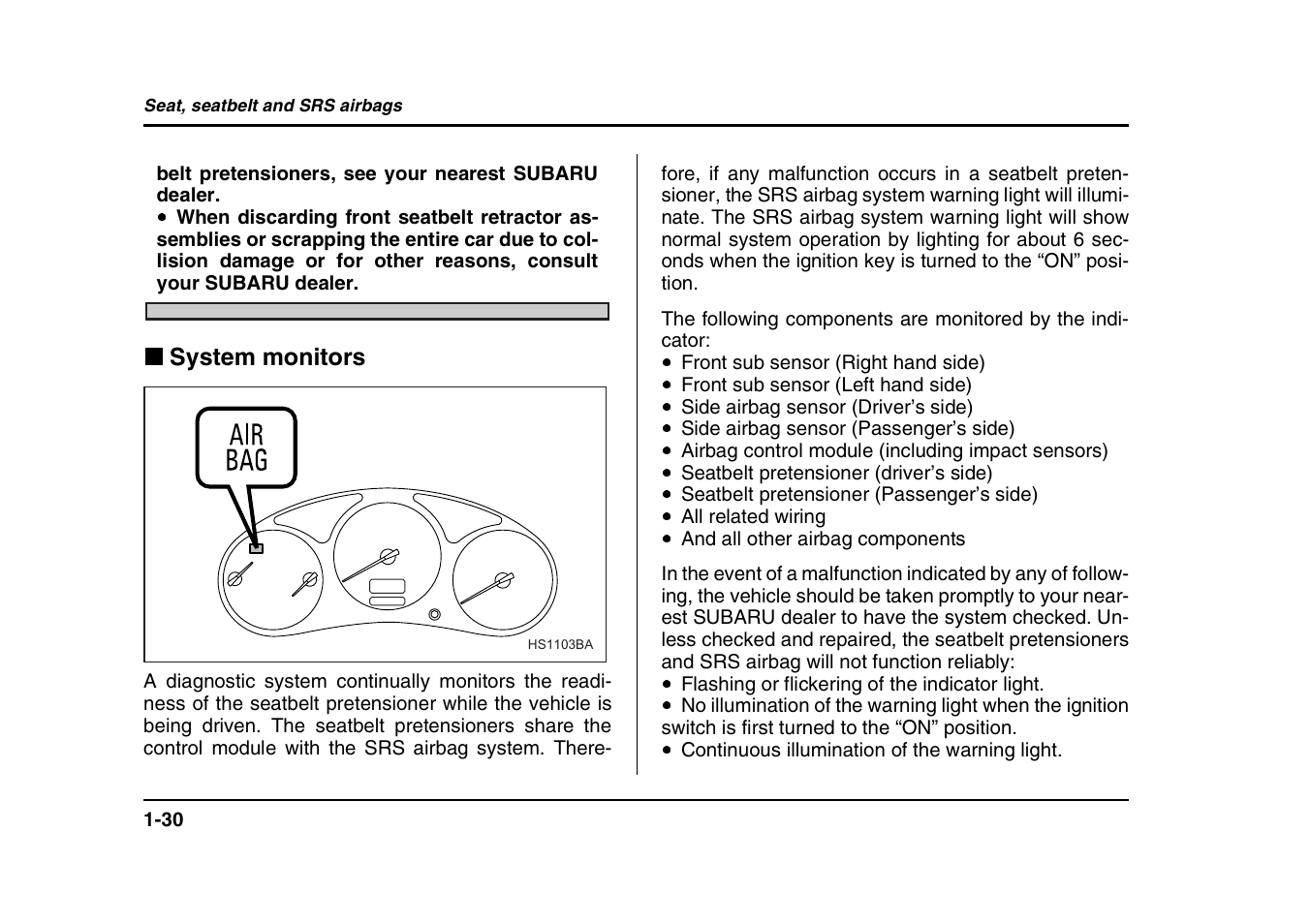 Subaru 2004 Forester X User Manual | Page 57 / 439