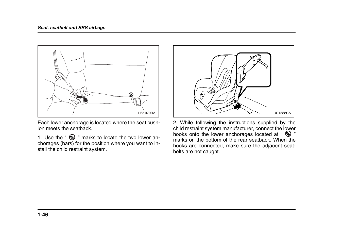 Subaru 2004 Forester X User Manual | Page 73 / 439