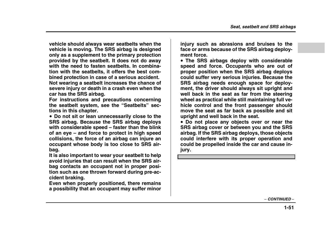 Subaru 2004 Forester X User Manual | Page 78 / 439