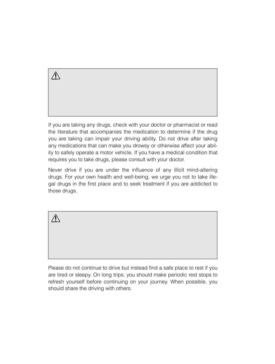 Warning | Subaru 2003 Legacy User Manual | Page 10 / 472