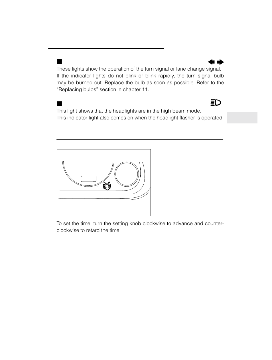 Clock | Subaru 2003 Legacy User Manual | Page 143 / 472