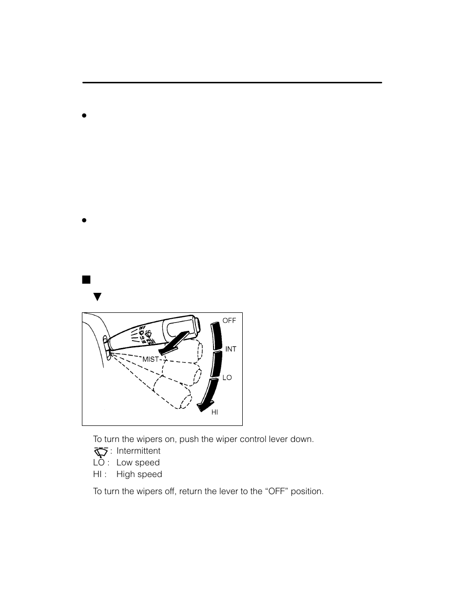 Jwindshield wiper and washer switches | Subaru 2003 Legacy User Manual | Page 150 / 472