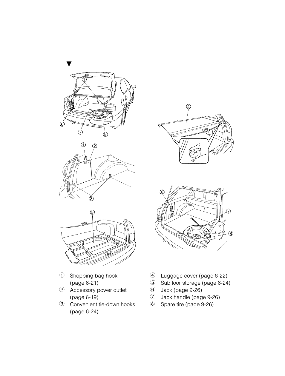 Subaru 2003 Legacy User Manual | Page 19 / 472